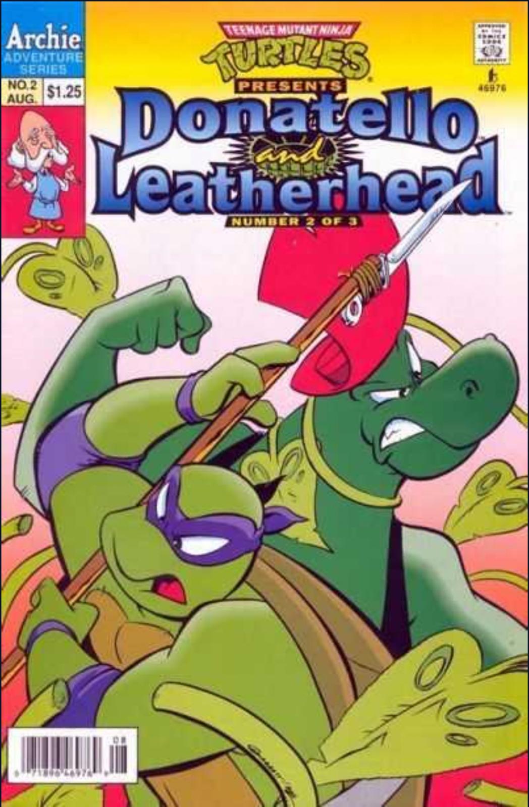 Teenage Mutant Ninja Turtles Presents: Donatello And Leatherhead #2 (1993) Comic Books Teenage Mutant Ninja Turtles: Donatello And Leatherhead