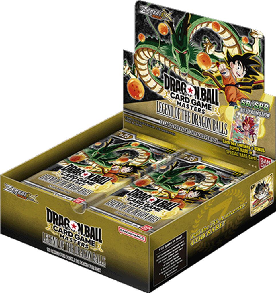 Legend of the Dragon Balls Booster Box  Dragon Ball Super Legend of the Dragon Balls