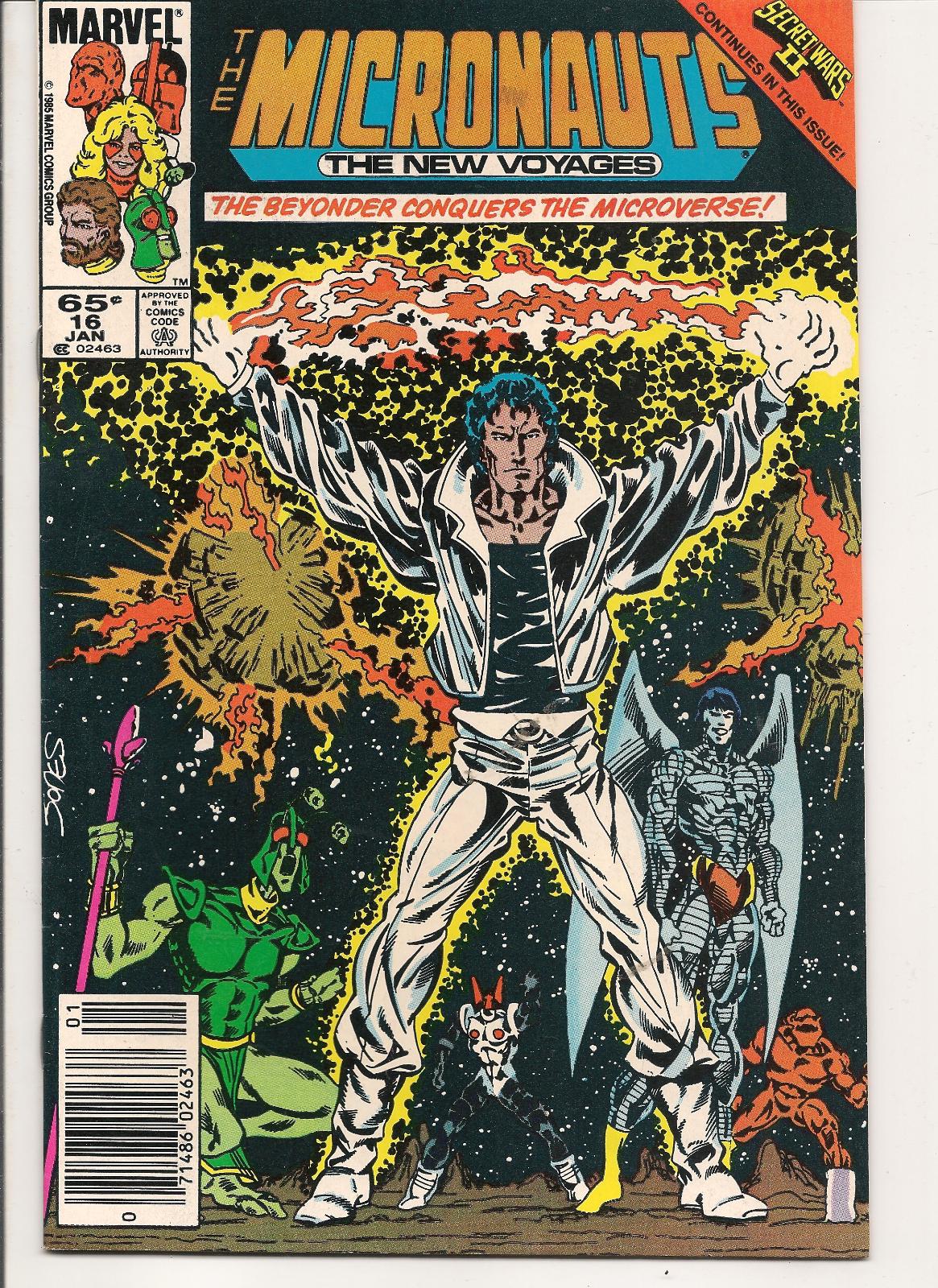 The Micronauts The New Voyages [Newsstand] #16 (1986) Comic Books Micronauts: The New Voyages