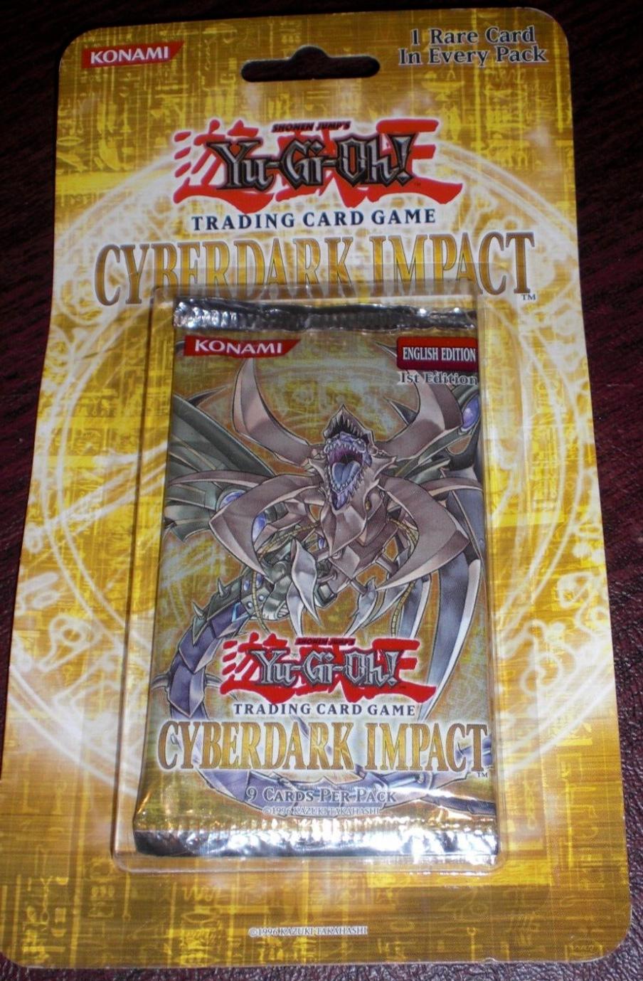 Blister Pack [1st Edition]  YuGiOh Cyberdark Impact