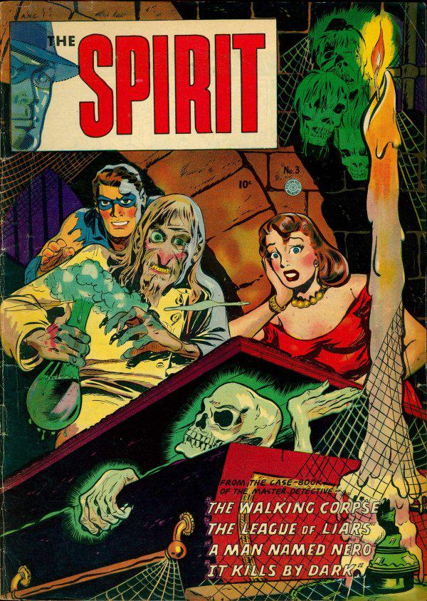 The Spirit #3 (1952) Comic Books The Spirit