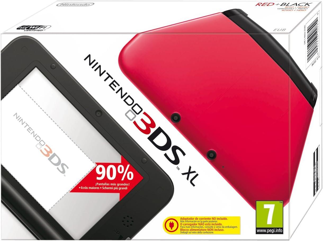 Nintendo 3DS XL Red + Black PAL Nintendo 3DS