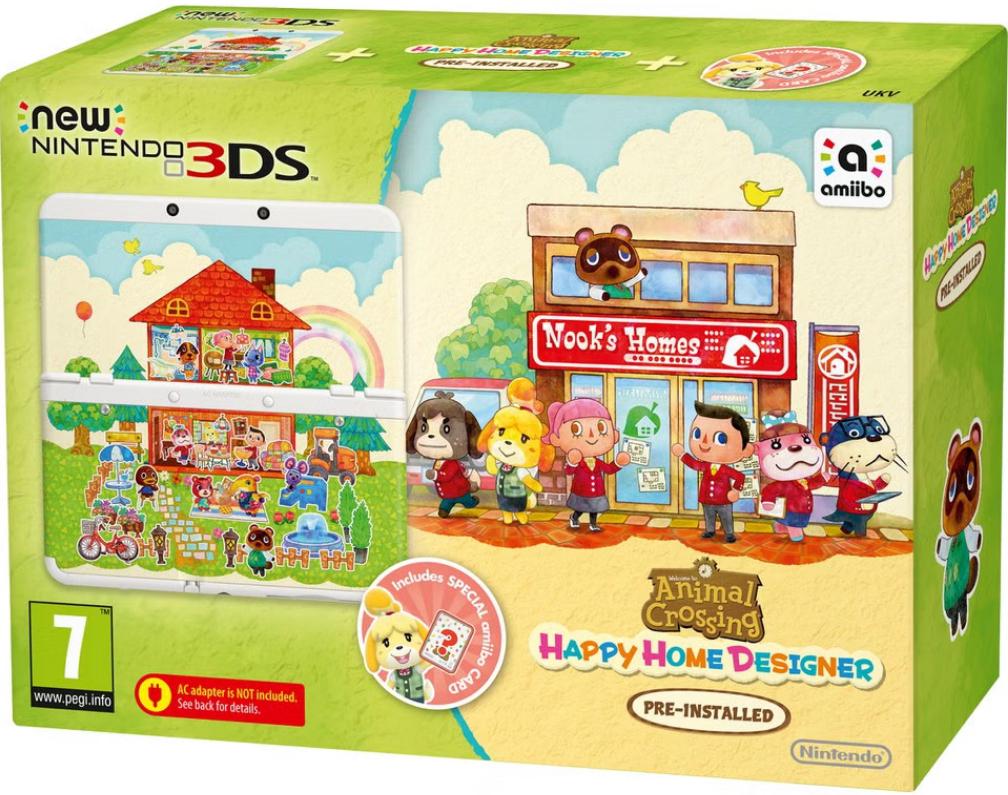 New Nintendo 3DS Animal Crossing: Happy Home Designer Edition PAL Nintendo 3DS