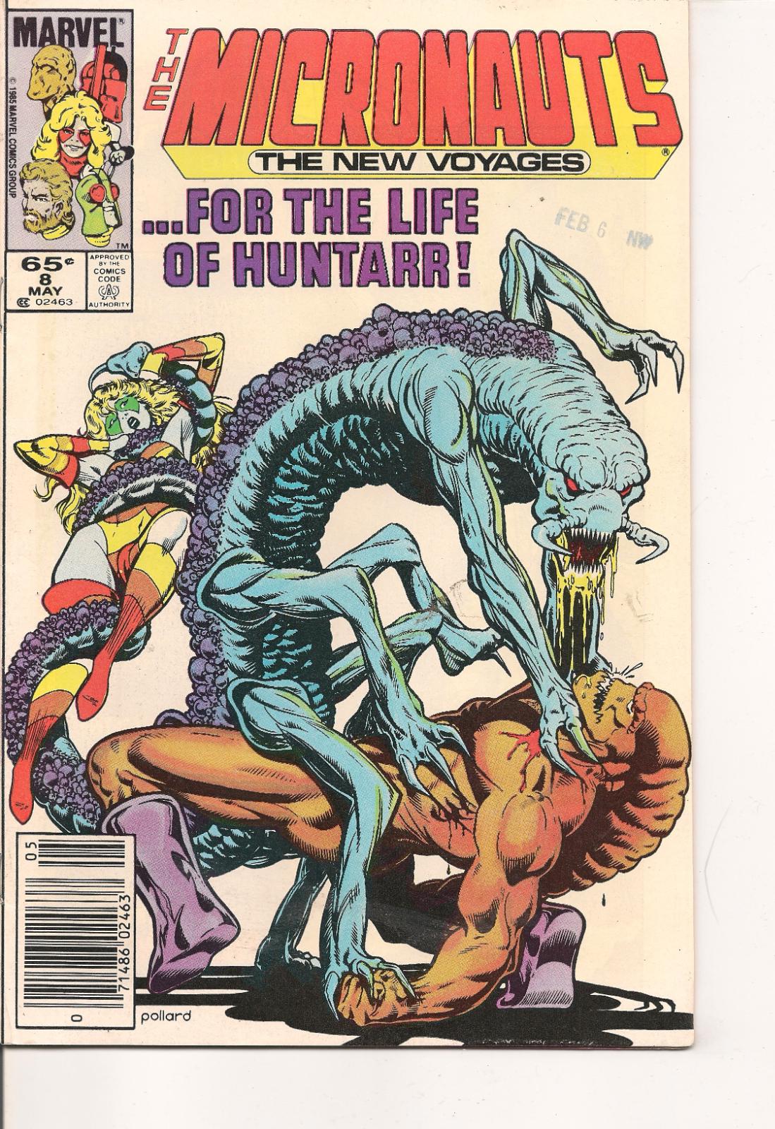 The Micronauts The New Voyages [Newsstand] #8 (1985) Comic Books Micronauts: The New Voyages