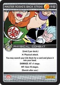 Master Roshi's Back Strike R102 Dragon Ball Z Perfection