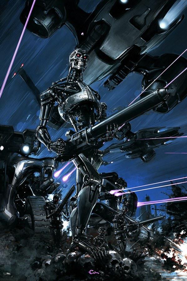 Terminator [Crain Virgin] #1 (2024) Comic Books Terminator