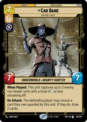 Cad Bane - Hostage Taker [Foil] #187 Star Wars Unlimited: Twilight of the Republic Prices