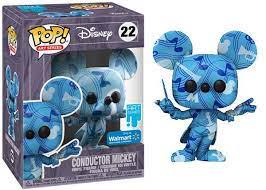 Conductor Mickey [Walmart] #22 Funko POP Art Series