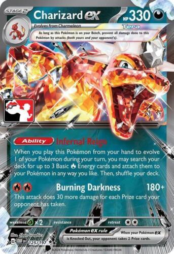 Charizard [Prize Pack] #125 Pokemon Obsidian Flames