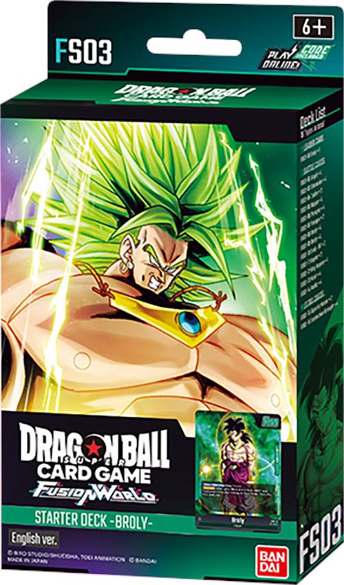 Starter Deck 3: Broly  Dragon Ball Fusion World Starter Deck: Broly