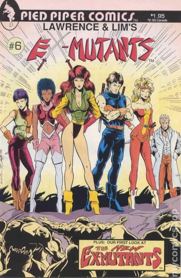 Ex-Mutants #6 (1987) Comic Books Ex-Mutants