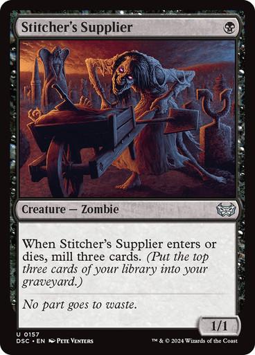 Stitcher's Supplier #157 Magic Duskmourn: House of Horror Commander