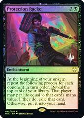 Protection Racket [Planeswalker Stamped] #39 Magic New Capenna Commander Prices