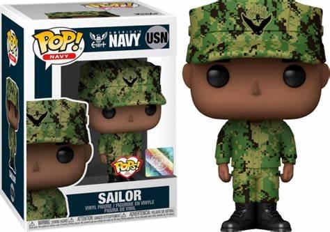 Sailor African American Male #USN Funko POP Navy