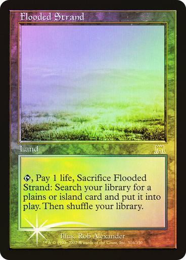 Flooded Strand [Foil] #316 Magic Onslaught