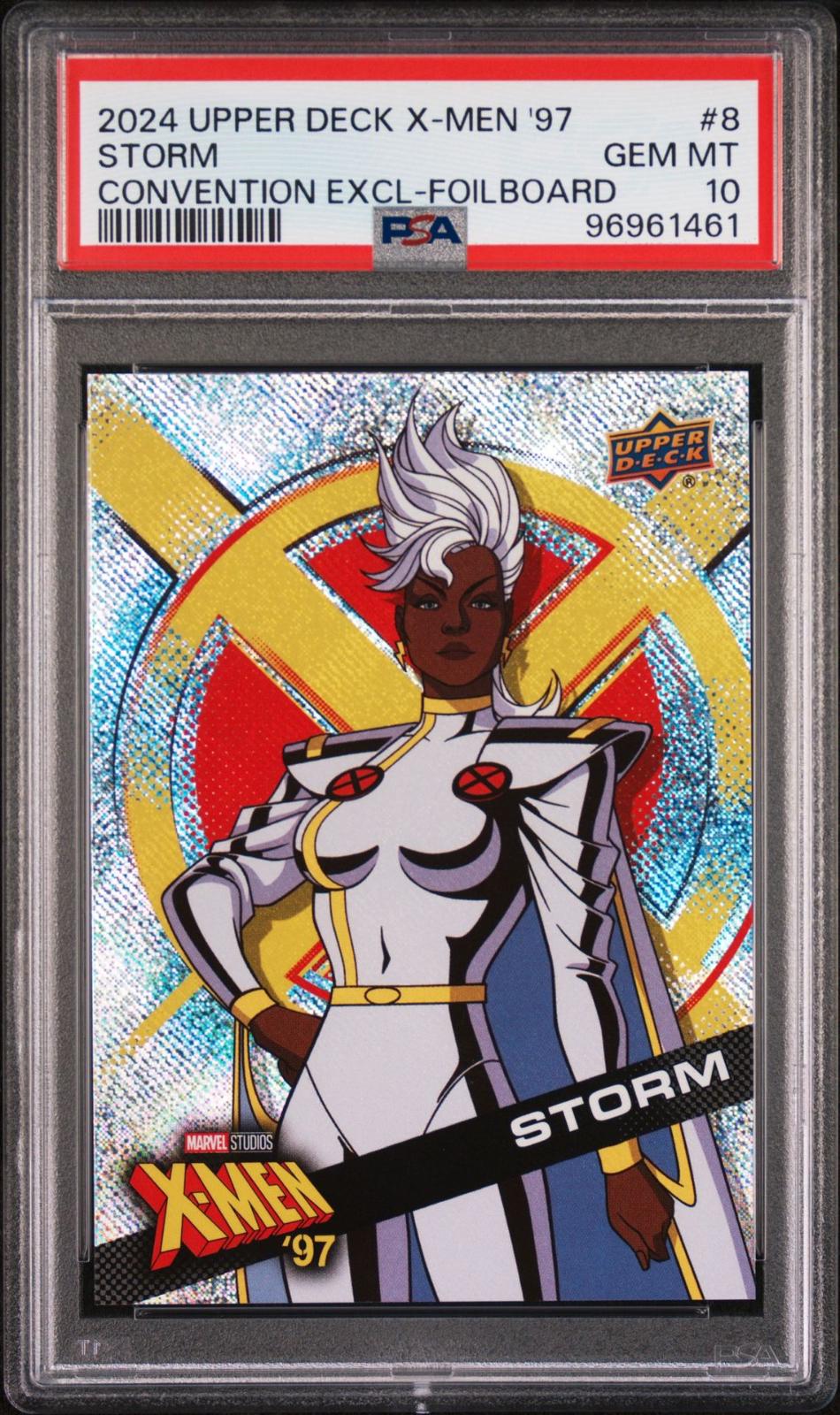 Storm [Silver Foilboard] #8 2024 Upper Deck X-Men '97 SDCC