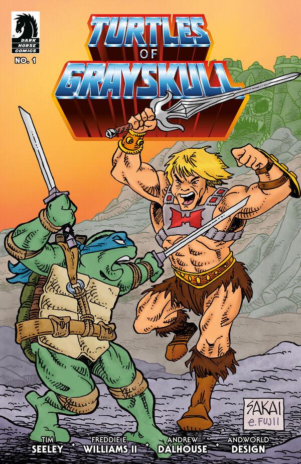 Masters of the Universe / Teenage Mutant Ninja Turtles: Turtles of Grayskull [Sakai] #1 (2024) Comic Books Masters of the Universe / Teenage Mutant Ninja Turtles: Turtles of Grayskull