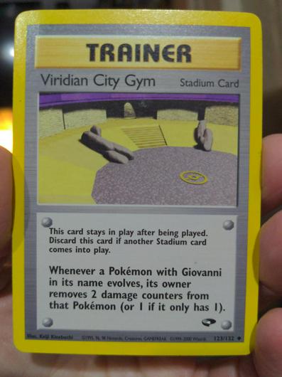 Viridian City Gym [1st Edition] #123 photo