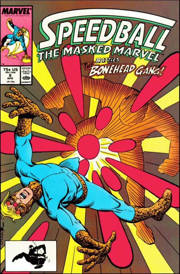 Speedball #8 (1989) Comic Books Speedball: The Masked Marvel