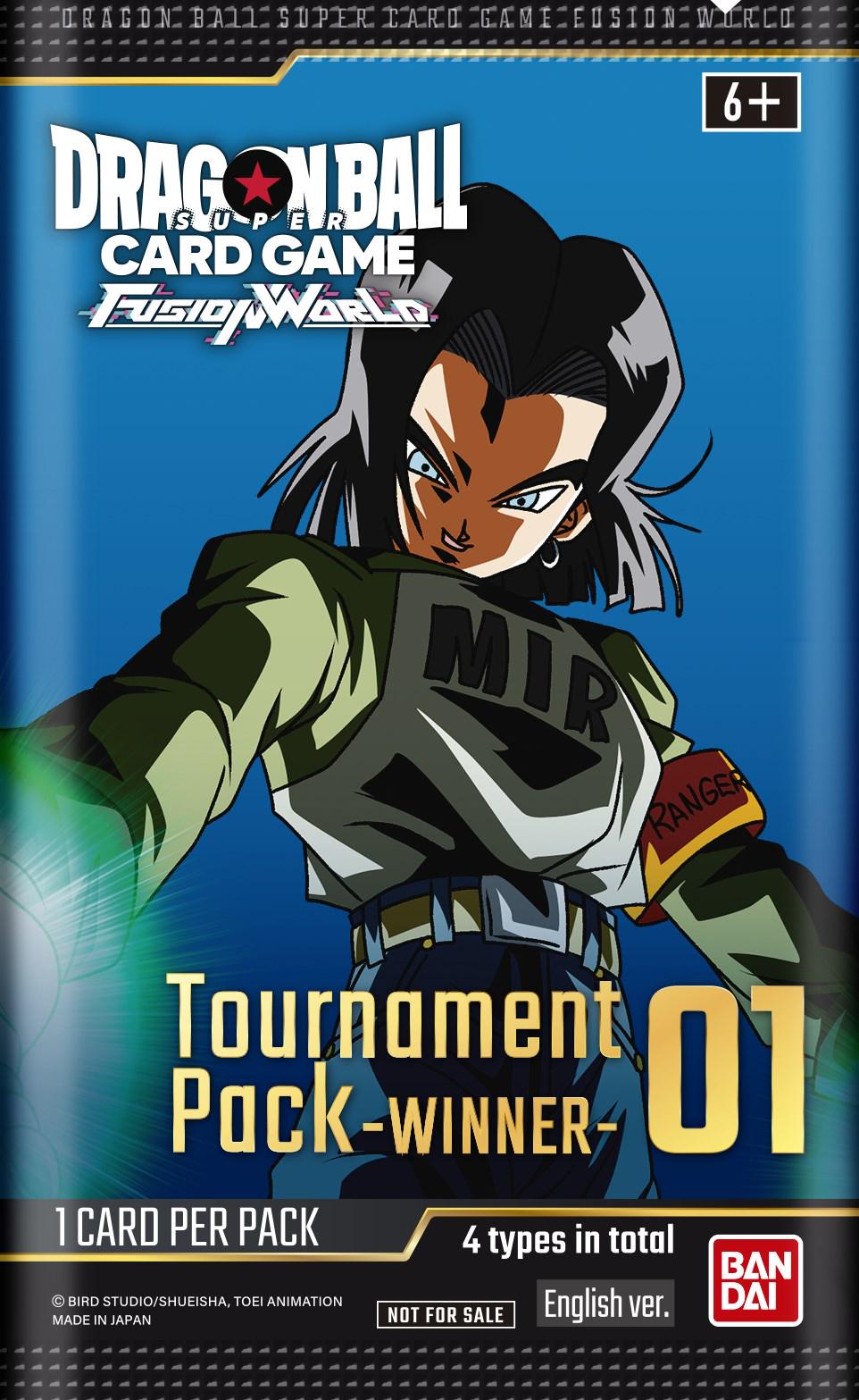 Tournament Pack -Winner- 01  Dragon Ball Fusion World Judge Promo