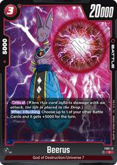 Beerus FS01-12 Dragon Ball Fusion World Starter Deck: Son Goku Prices