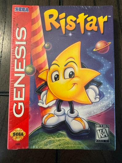 Ristar | New Item, Box, and Manual | Sega Genesis