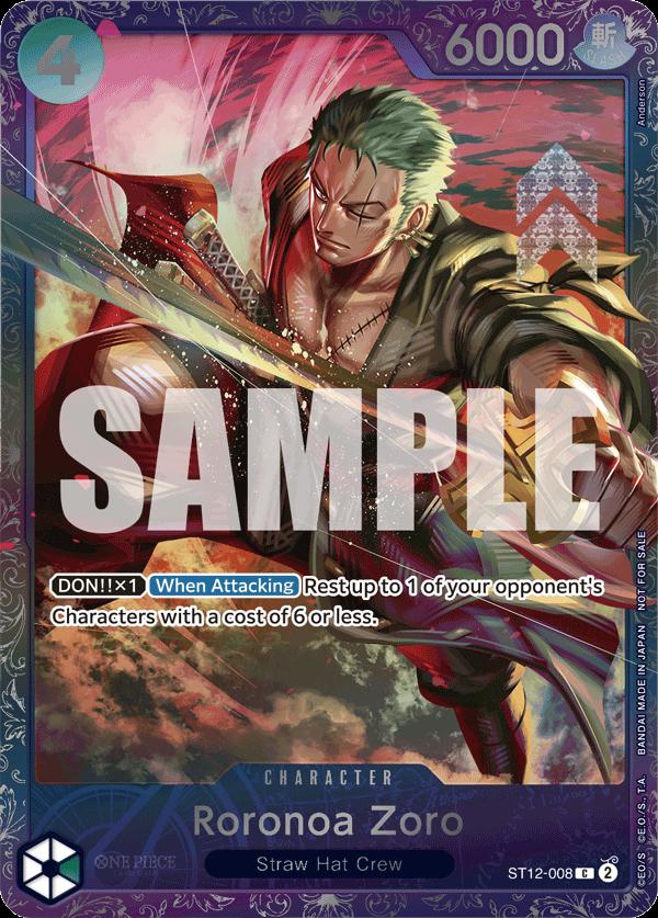 Roronoa Zoro [Top 64] ST12-008 One Piece Starter Deck 12