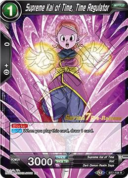 Supreme Kai of Time, Time Regulator BT7-104 Dragon Ball Super Series 7 Pre-Release Promos