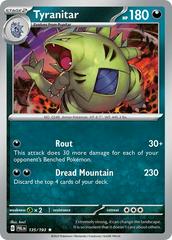 Tyranitar #135 Pokemon Paldea Evolved Prices