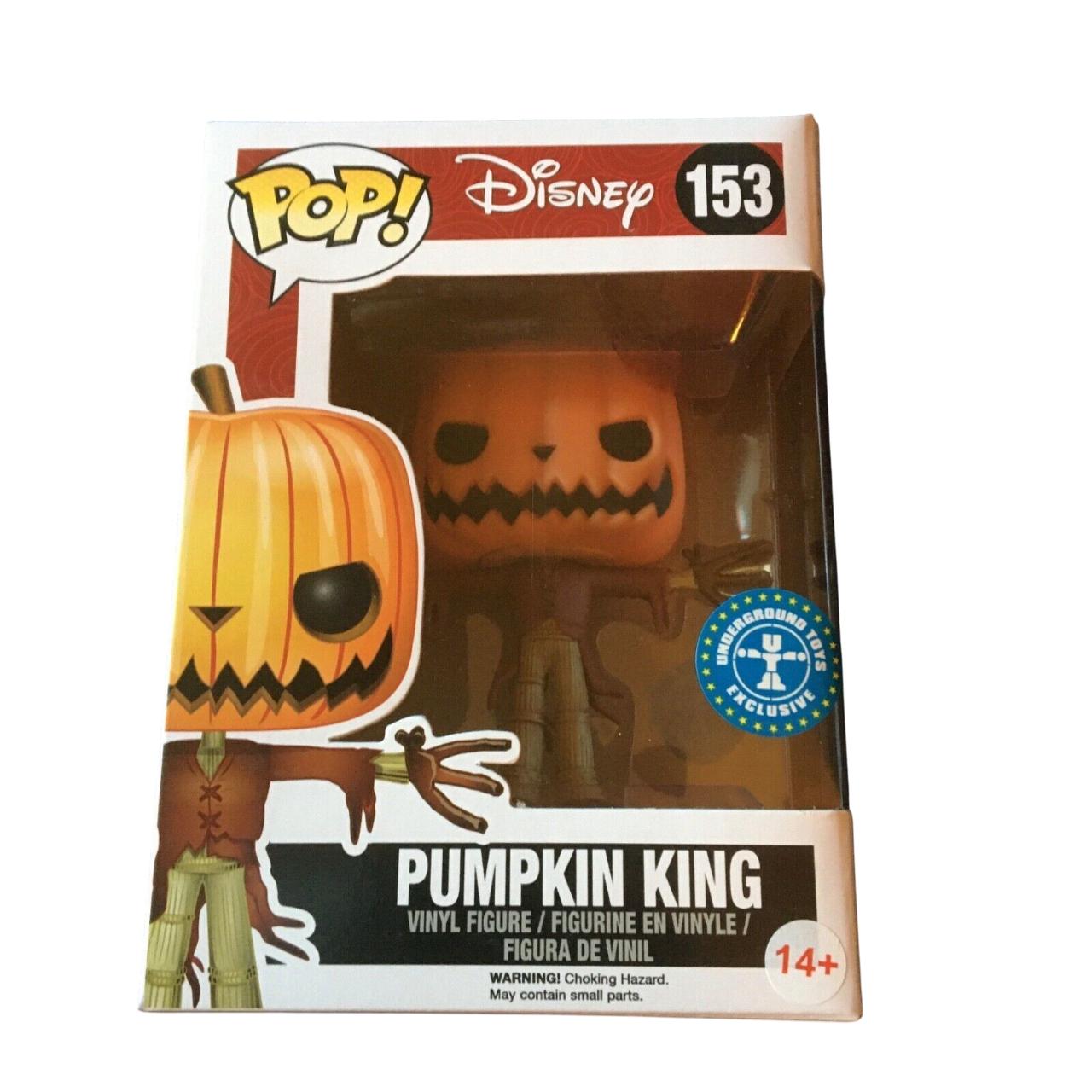 Pumpkin King [Underground Toys GITD] #153 Funko POP Disney