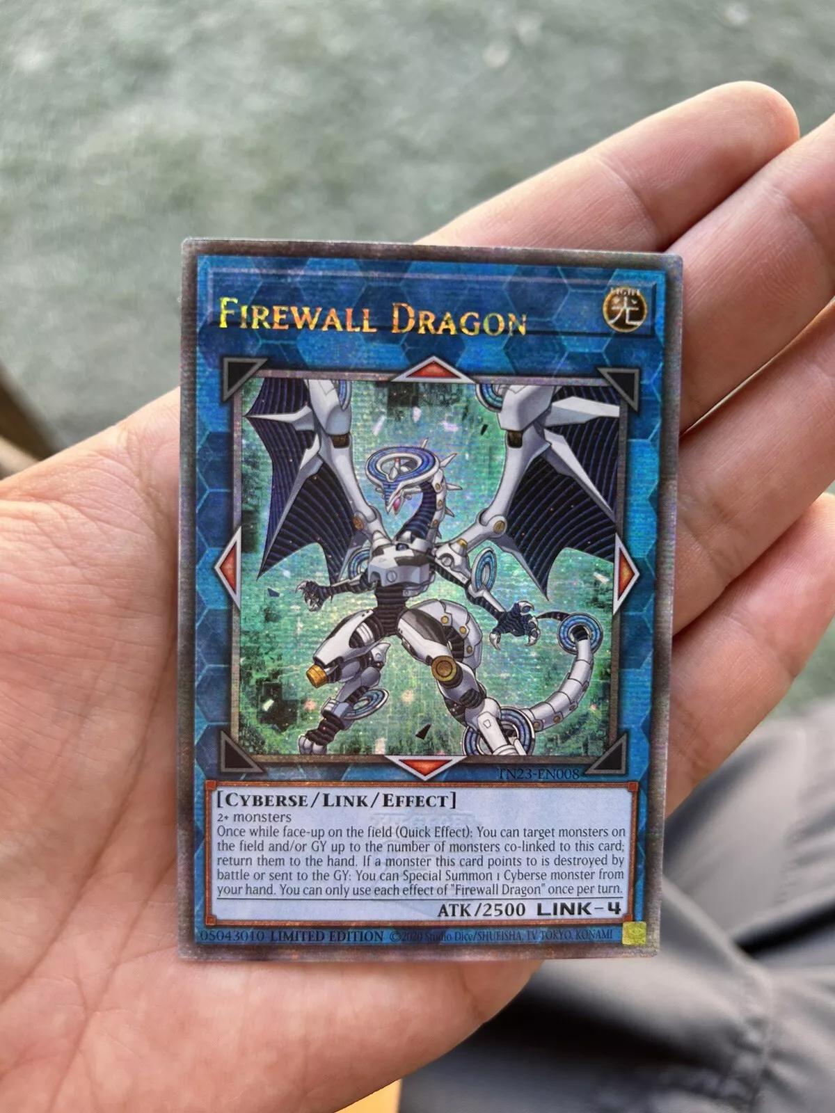 Firewall Dragon [Misprint] TN23-EN008 YuGiOh 25th Anniversary Tin: Dueling Heroes