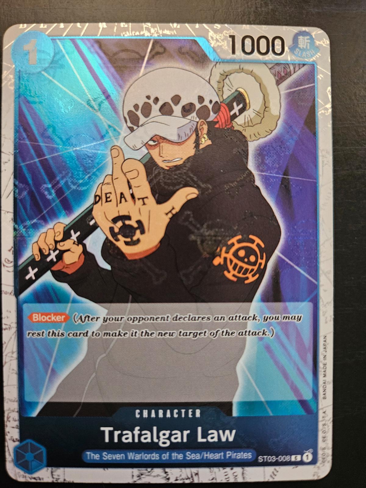 Trafalgar Law [PRB-01] ST03-008 One Piece Starter Deck 3: The Seven Warlords of the Sea