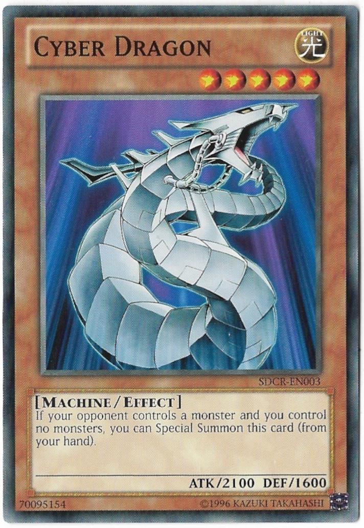 Cyber Dragon [White] SDCR-EN003 YuGiOh Structure Deck: Cyber Dragon Revolution