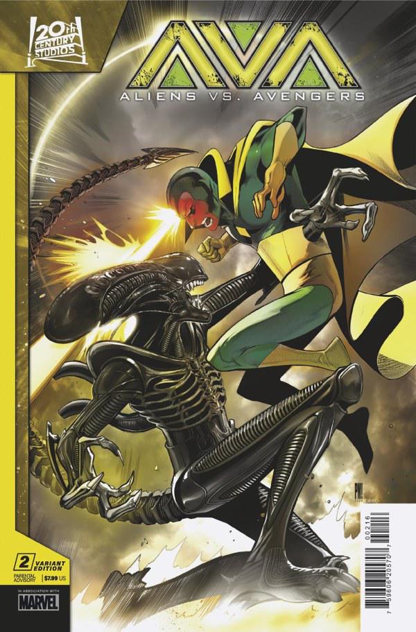 Aliens vs. Avengers [Medina] #2 (2024) Comic Books Aliens vs. Avengers