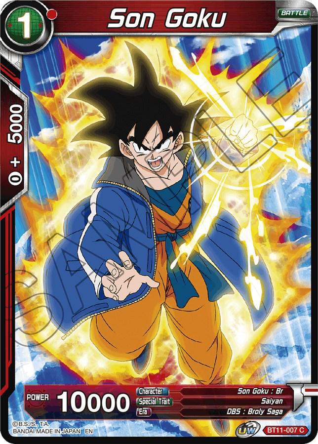 Son Goku BT11-007 Dragon Ball Super Vermilion Bloodline