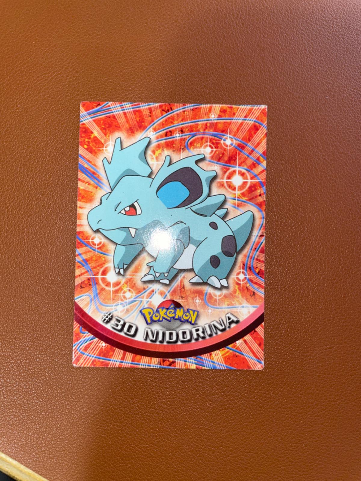 Nidorina #30 Pokemon 2000 Topps TV