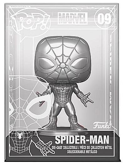 Spider-Man [Chase] #9 Funko POP Die-Cast