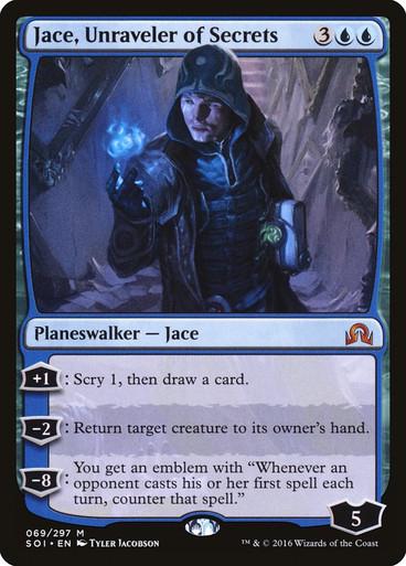 Jace, Unraveler of Secrets #69 Magic Shadows Over Innistrad