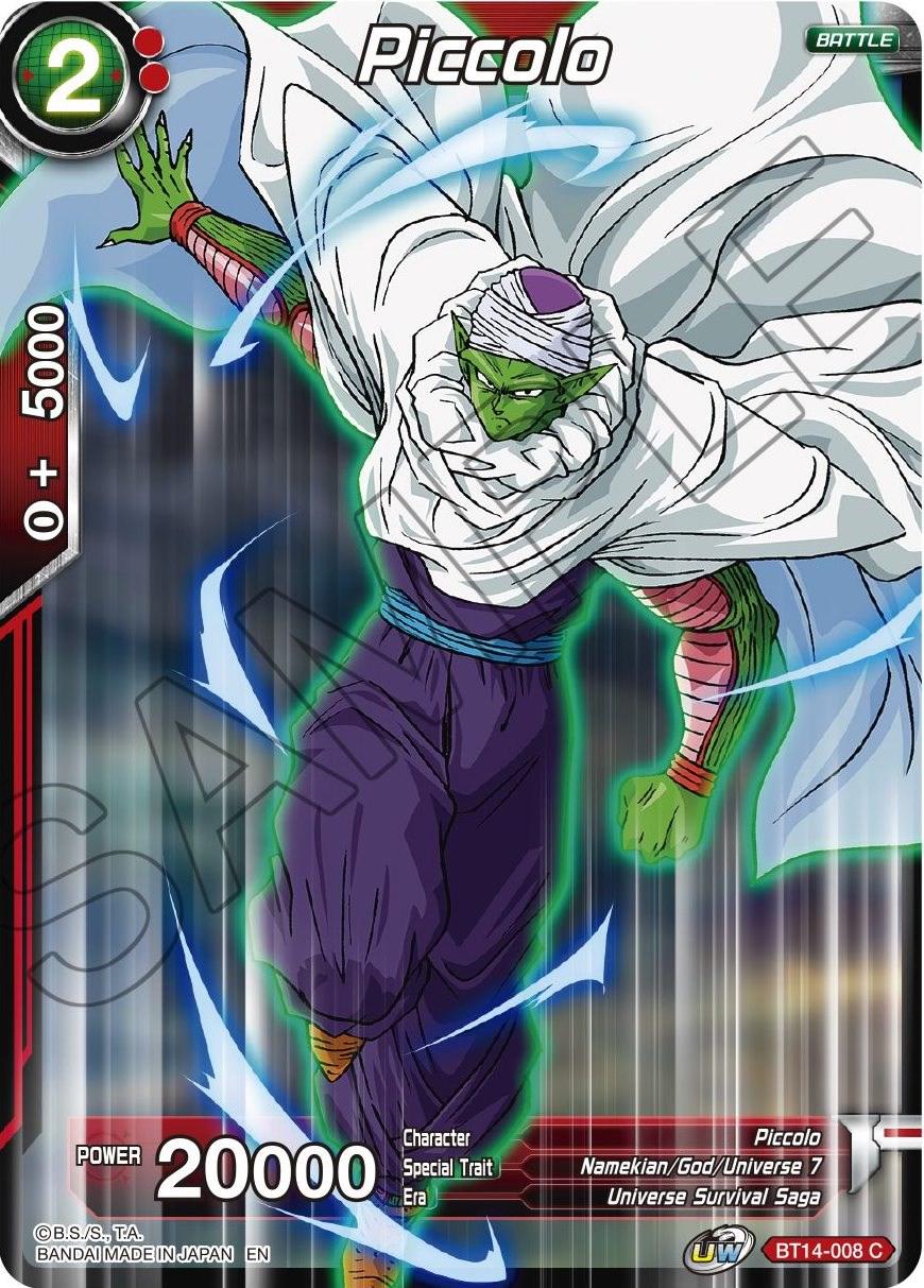 Piccolo BT14-008 Dragon Ball Super Cross Spirits