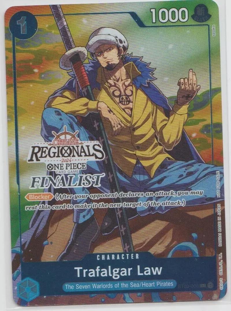 Trafalgar Law [Offline Finalist] ST03-008 One Piece Starter Deck 3: The Seven Warlords of the Sea