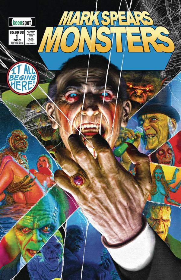 Mark Spears Monsters [Spears Infinity Gauntlet 1 Homage] #1 (2024) Comic Books Mark Spears Monsters