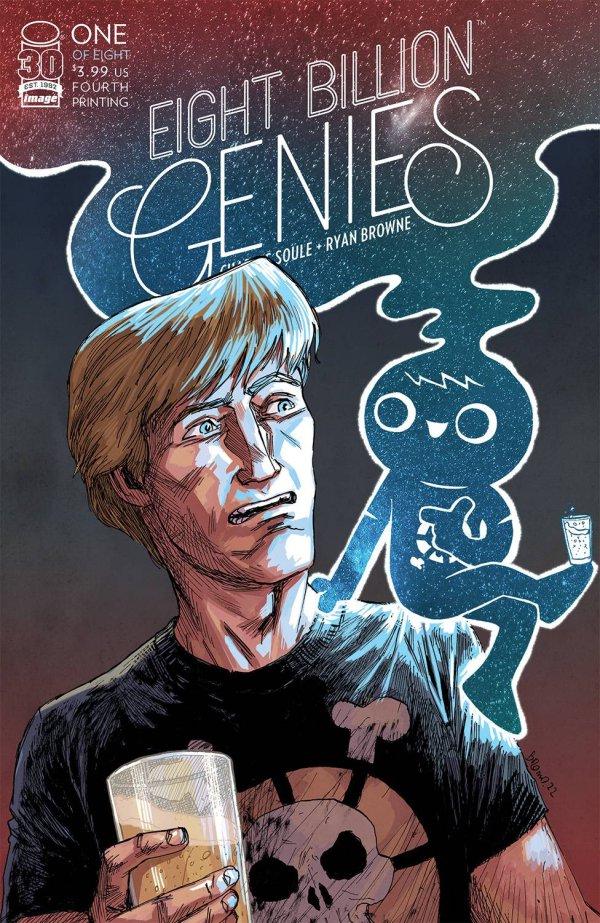 Eight Billion Genies [4th Print Browne] #1 (2022) Comic Books Eight Billion Genies