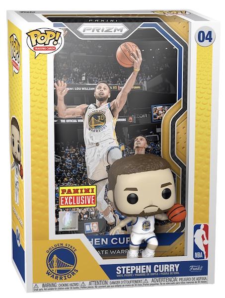 Stephen Curry [Gold] #4 Funko POP Trading Cards