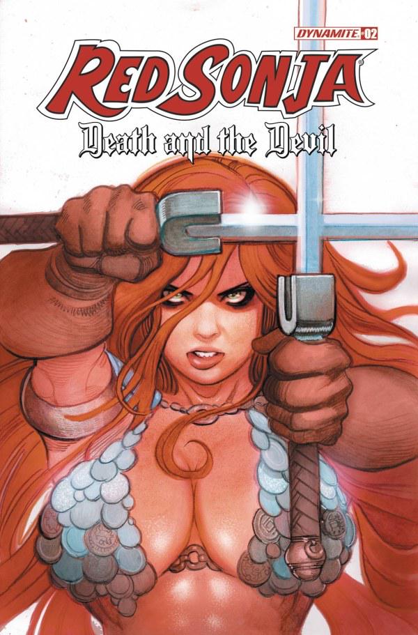 Red Sonja: Death and the Devil [Moritat] #2 (2024) Comic Books Red Sonja: Death and the Devil