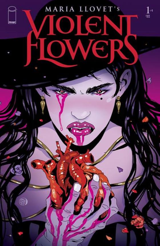 Violent Flowers [Llovet Heart] #1 (2024) Comic Books Violent Flowers