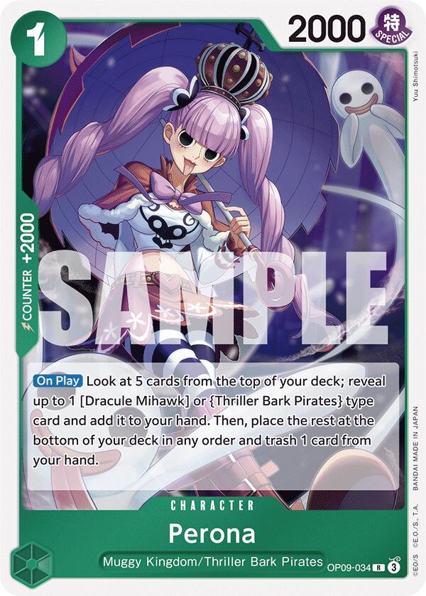 Perona [Foil] OP09-034 One Piece Emperors in the New World