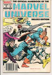 Official Handbook Of The Marvel Universe [Newsstand] #2 (1986) Comic Books Official Handbook of the Marvel Universe Prices