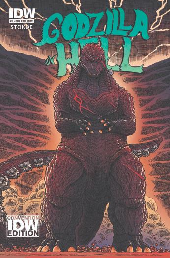 Godzilla In Hell [Stokoe] #1 (2015) Comic Books Godzilla In Hell