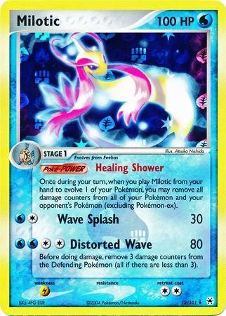 Milotic [Reverse Holo] #12 Pokemon Hidden Legends