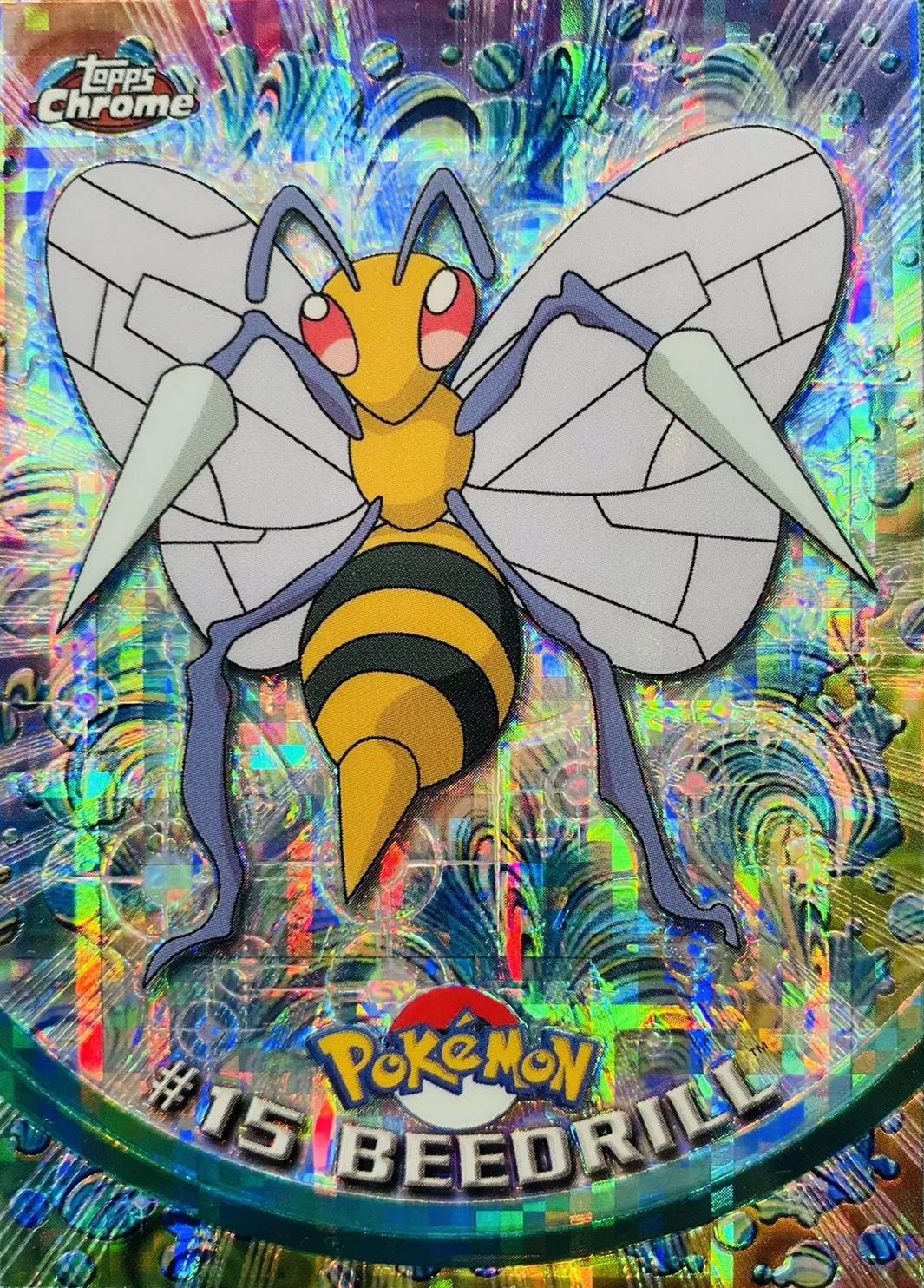 Beedrill [Tekno] #15 Pokemon 2000 Topps Chrome